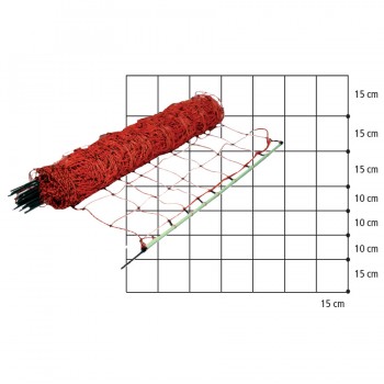 EuroNetz Schafnetz orange Einzelspitze