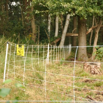 EuroNetz Wildschwein Netz, weiß