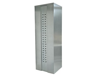 Growi Sattelschrank 600 x 600 mm Vorhangschloss / Profi / 1,90 m