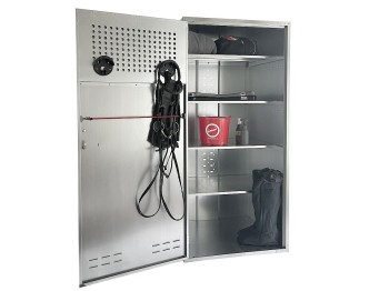 Universalschrank 900 x 750 mm Vorhangschloss / 1,90 m