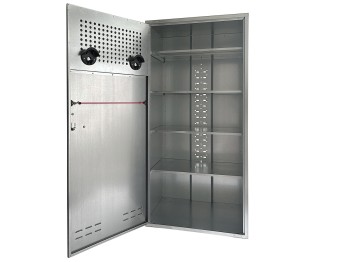 Universalschrank 900 x 750 mm Vorhangschloss / 1,90 m