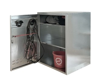 Universalschrank 750 x 750 mm Zylinderschloss / 1,06 m