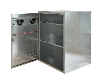 Universalschrank 750 x 750 mm Zylinderschloss / 1,06 m