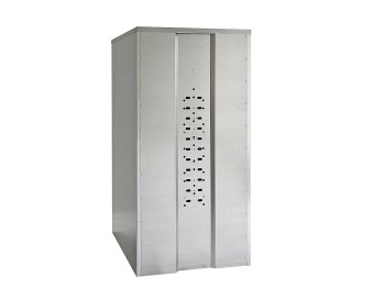 Universalschrank 750 x 750 mm Vorhangschloss / 1,50 m