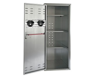 Universalschrank 600 x 600 mm Vorhangschloss / 1,50 m