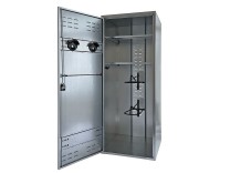 Growi Sattelschrank 750 x 750 mm Vorhangschloss / Western / 1,90 m
