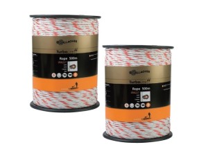 Gallagher TurboLine Cord Weiss / 500 m