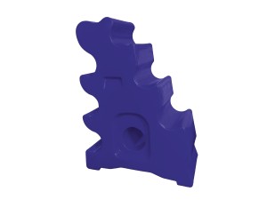 Horseblock aus Kunststoff Blau