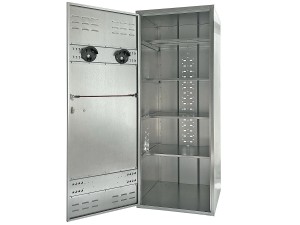 Universalschrank 750 x 750 mm Vorhangschloss / 1,90 m