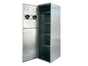 Universalschrank 600 x 600 mm Vorhangschloss / 1,90 m
