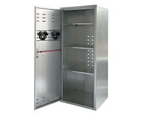 Universalschrank 600 x 600 mm Zylinderschloss / 1,50 m