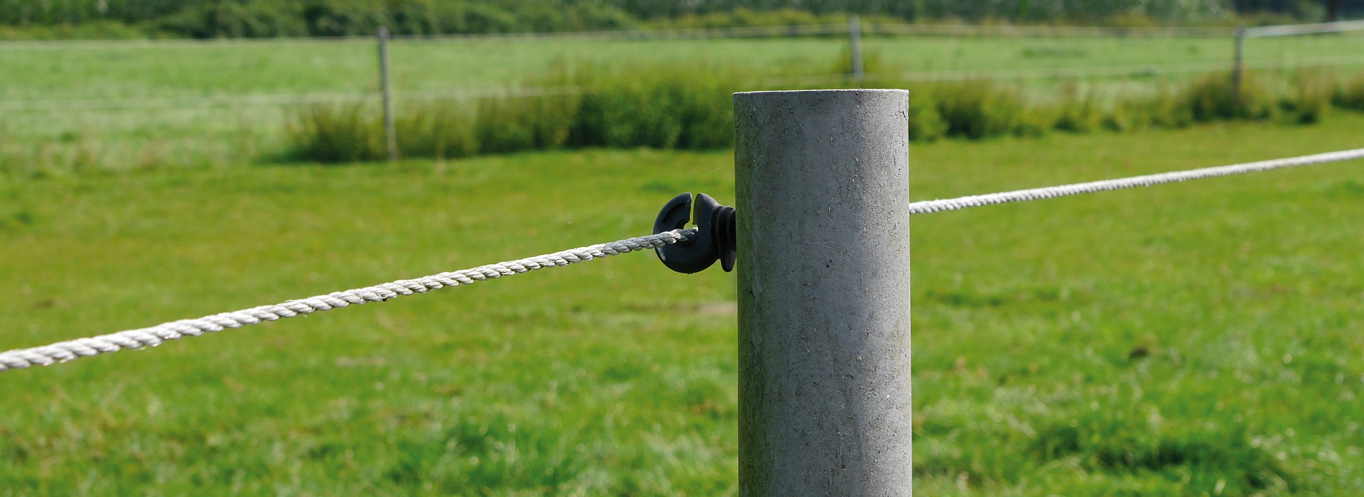 Recycling-Zaunpfähle